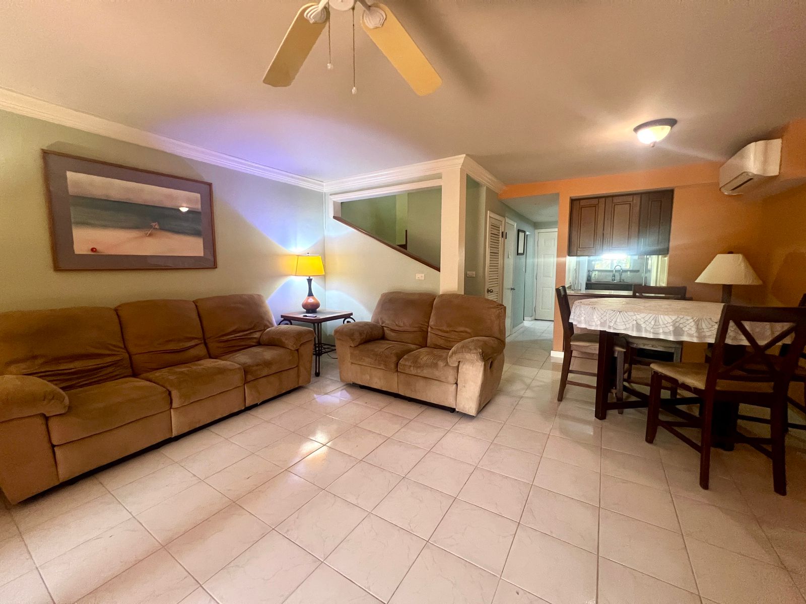 Furnished 2BR Condo for sale in Jolly Harbour, Antigua - Living