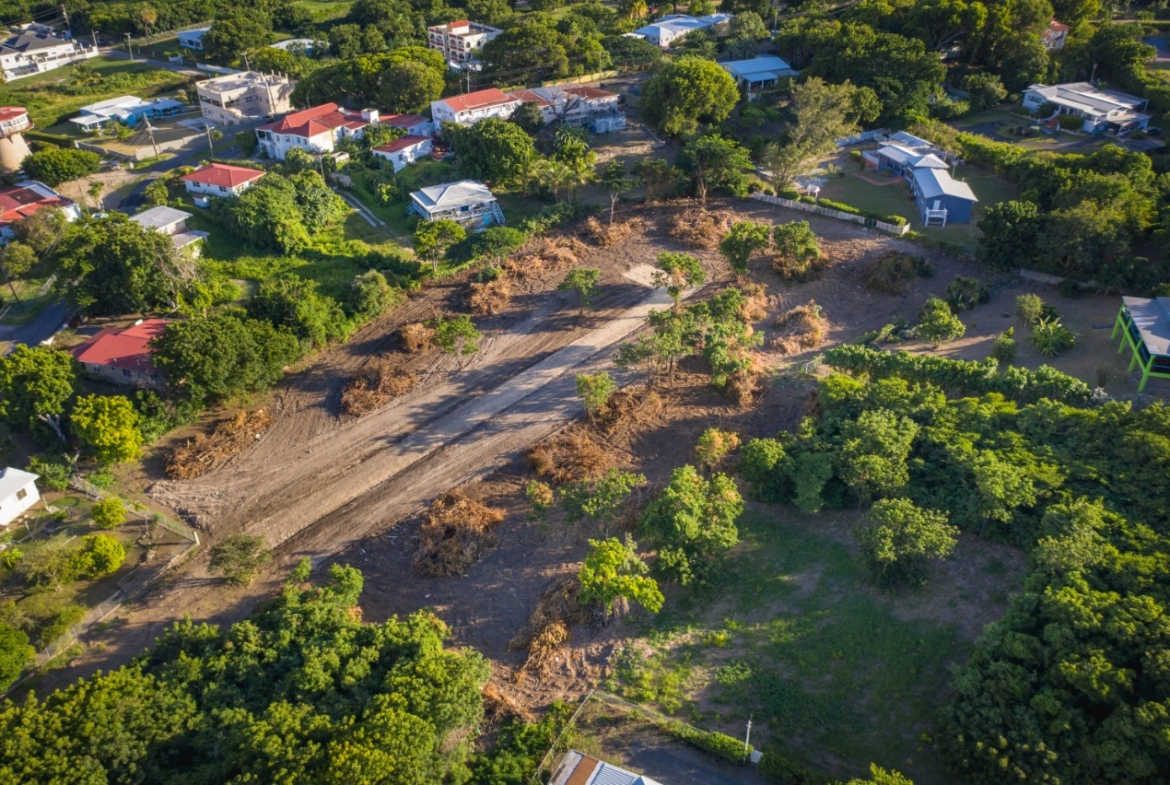 Ocean-view land for sale in Antigua