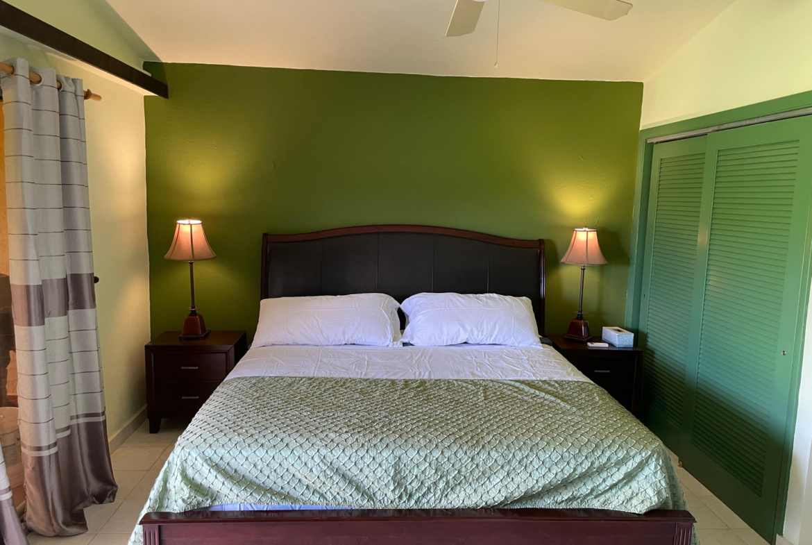 Furnished 2BR Condo for sale in Jolly Harbour, Antigua - Bedroom Interior