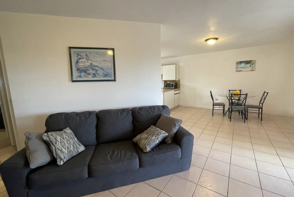 Home for Rent: Sunset Apartments Antigua - Living Room