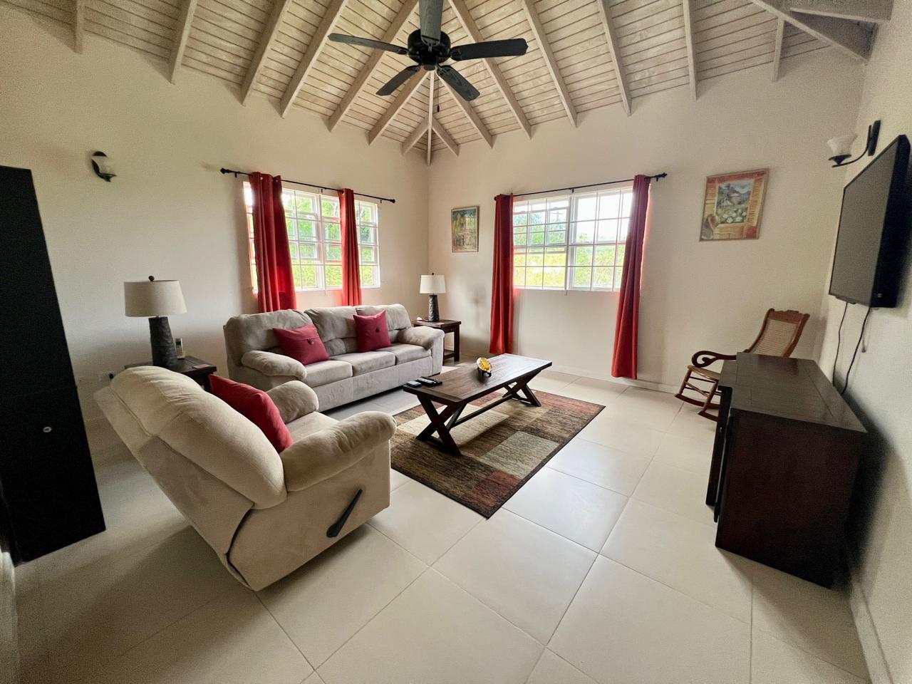 stunning, fully furnished 2-bedroom, 2.5-bathroom home in Judges Estate