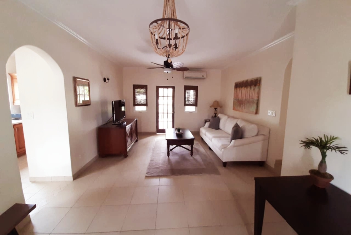 Renovated Antigua Home for Rental - Living Room