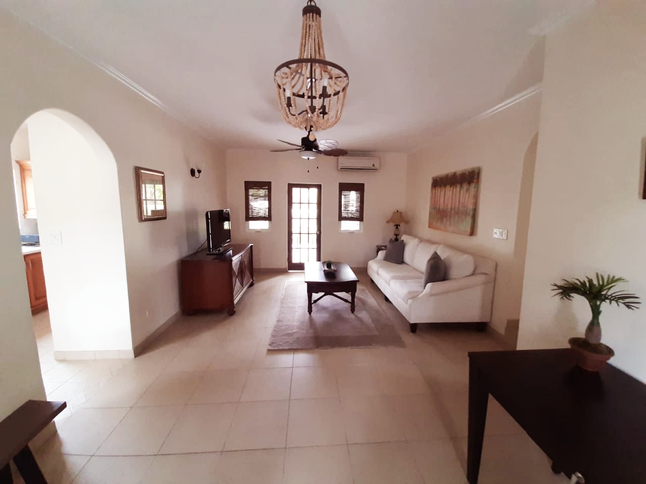 Renovated Antigua Home for Rental - Living Room