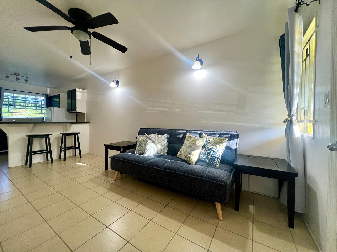 Front view of 2-living room McKinnons Antigua
