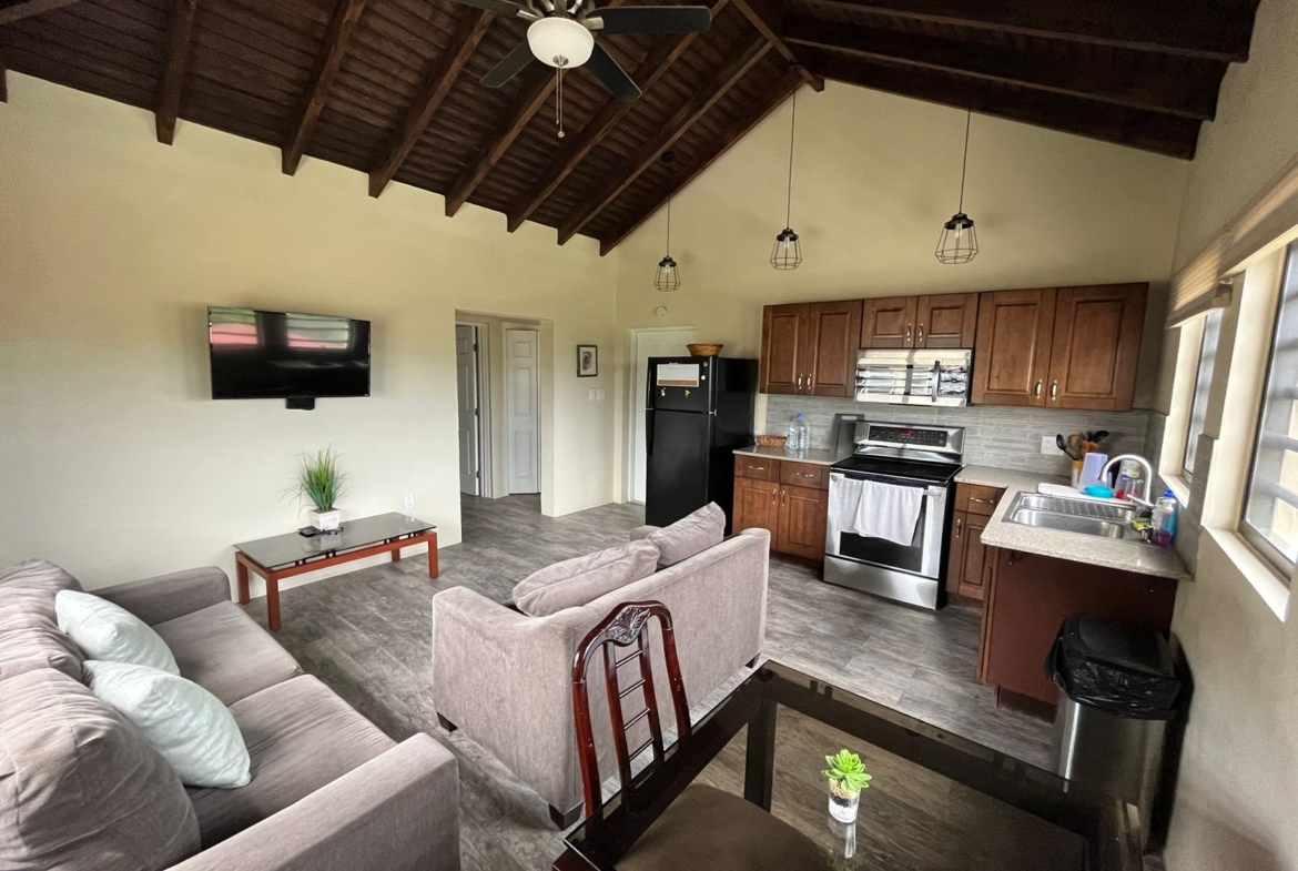 Fully Furnished 2BR apartment for Rent in Crosbies, Antigua