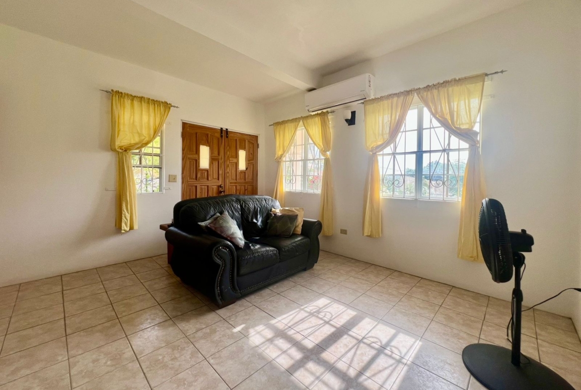 Elegant living room with high-end finishes