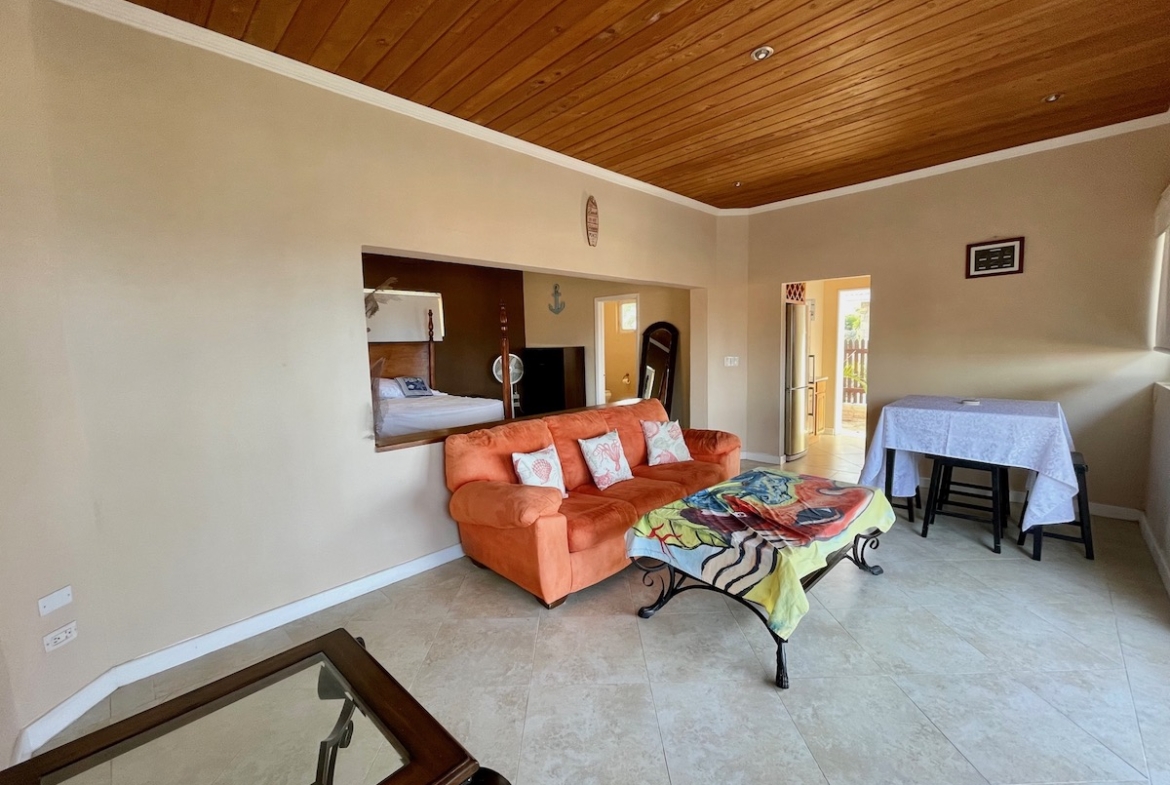 Ocean view from Hodges Bay rental property