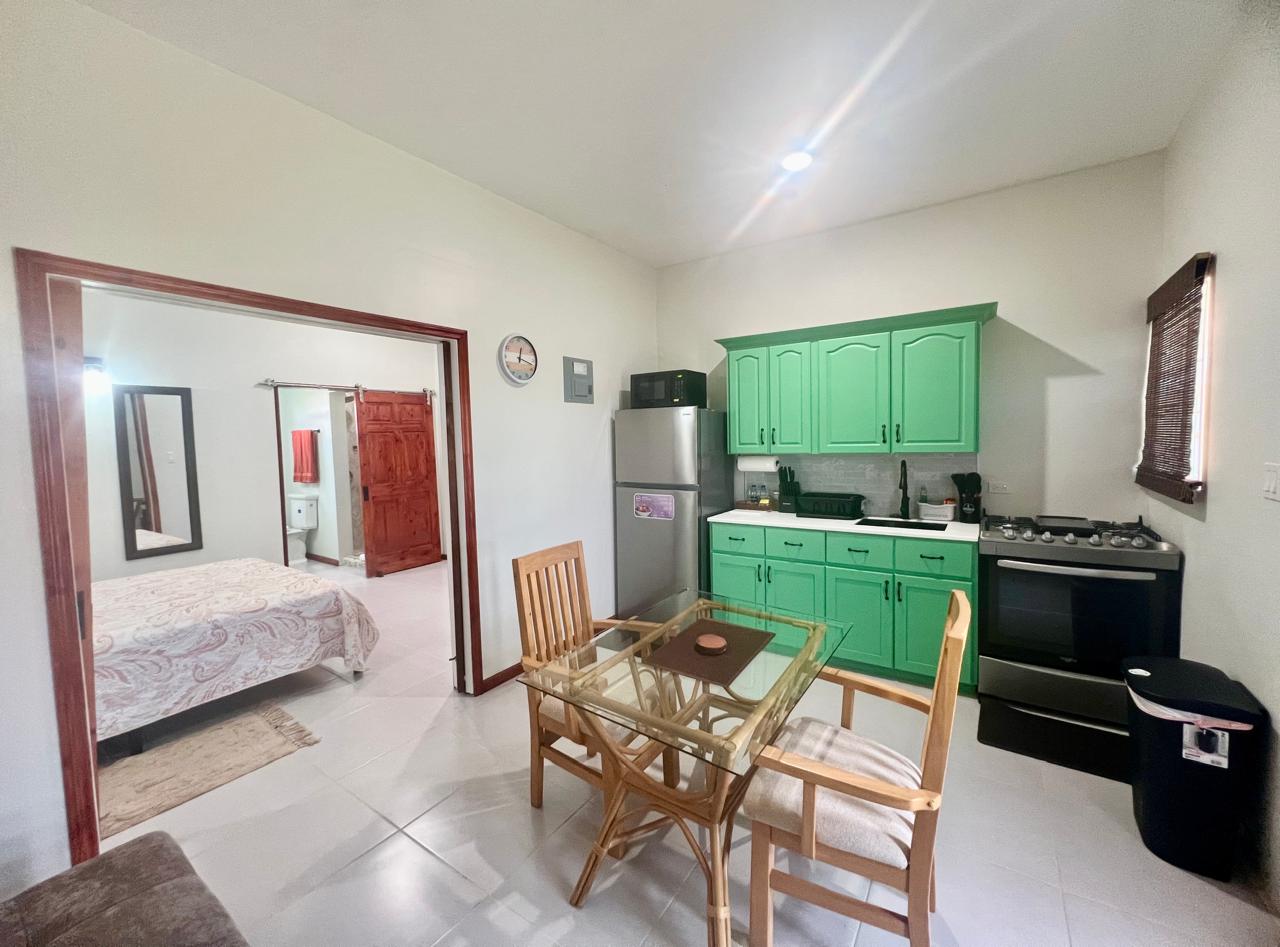 Neema's Suites 1Br house for Rent, Antigua - Living Room Full View