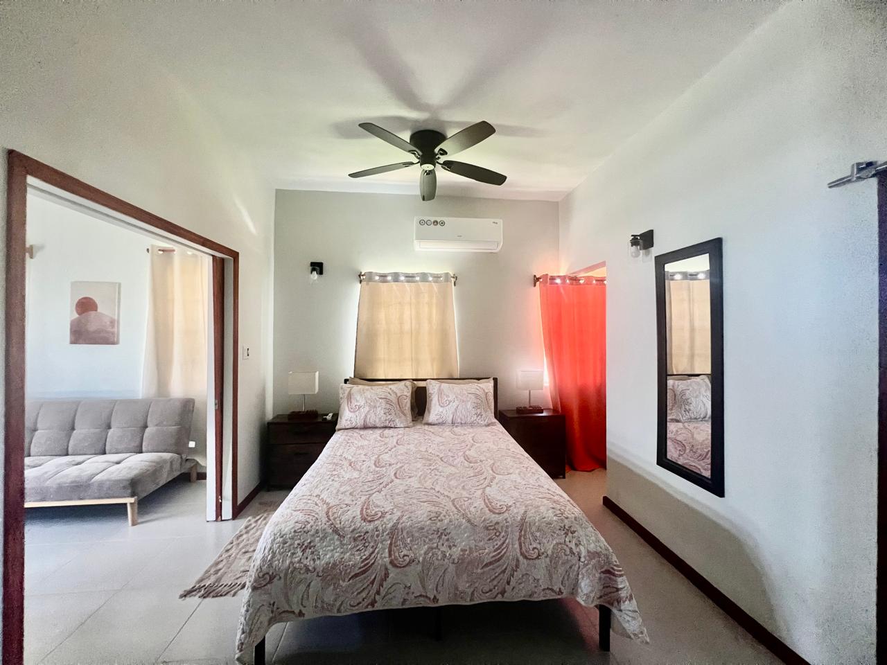 Neema's Suites 1Br house for Rent, Antigua - Bedroom