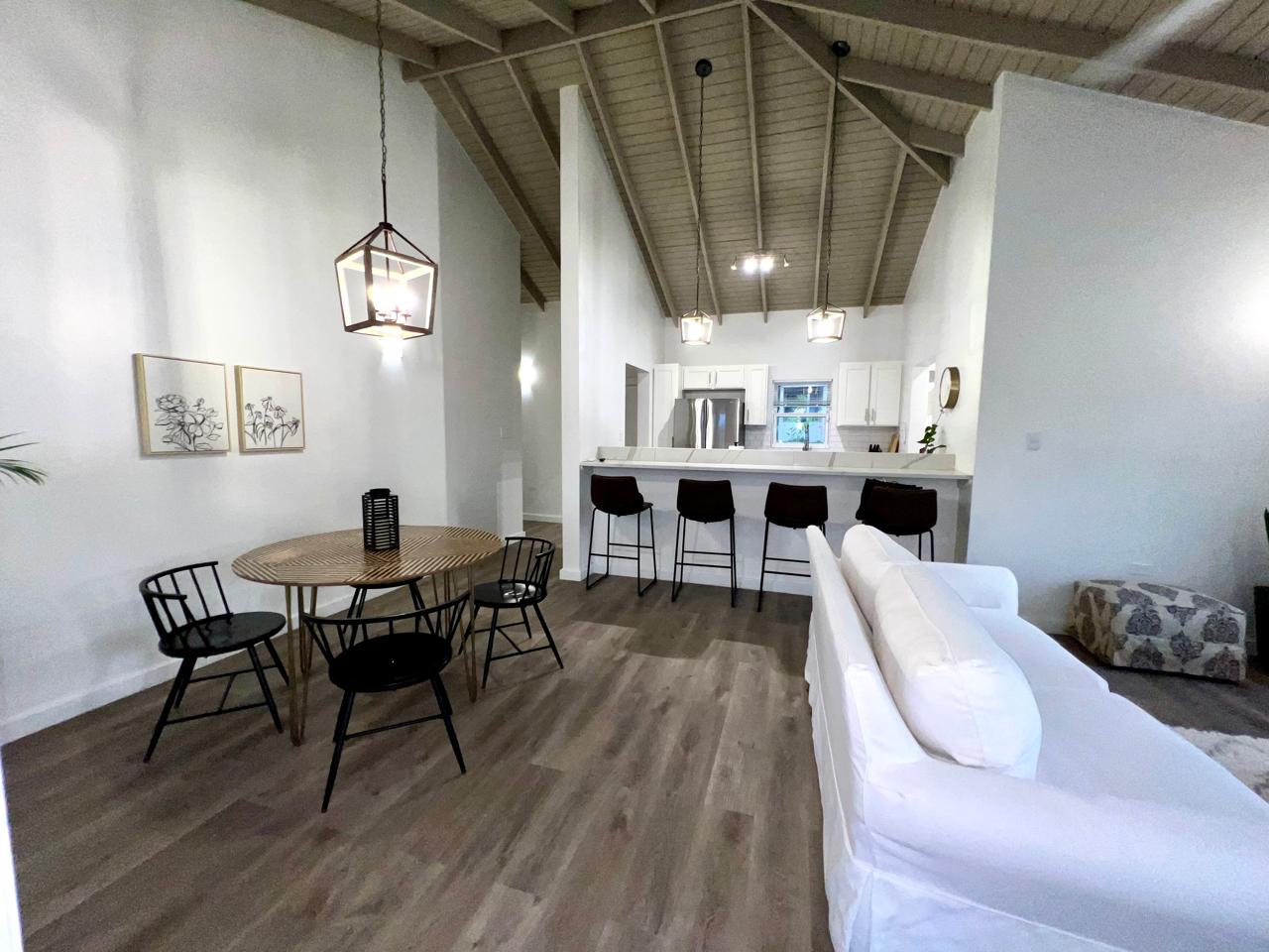 Luxury House for Rent in Antigua - Kitchen and Dining View