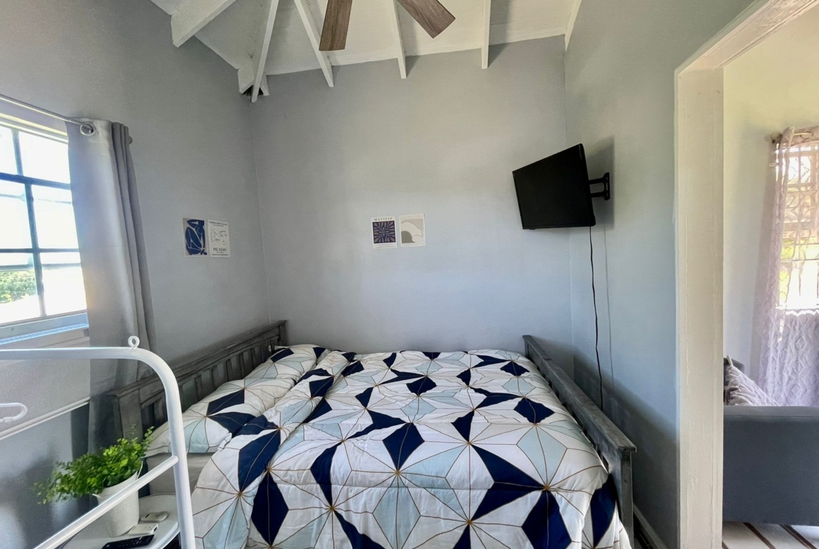 Affordable home for rent in Antigua - Bedroom Sideview