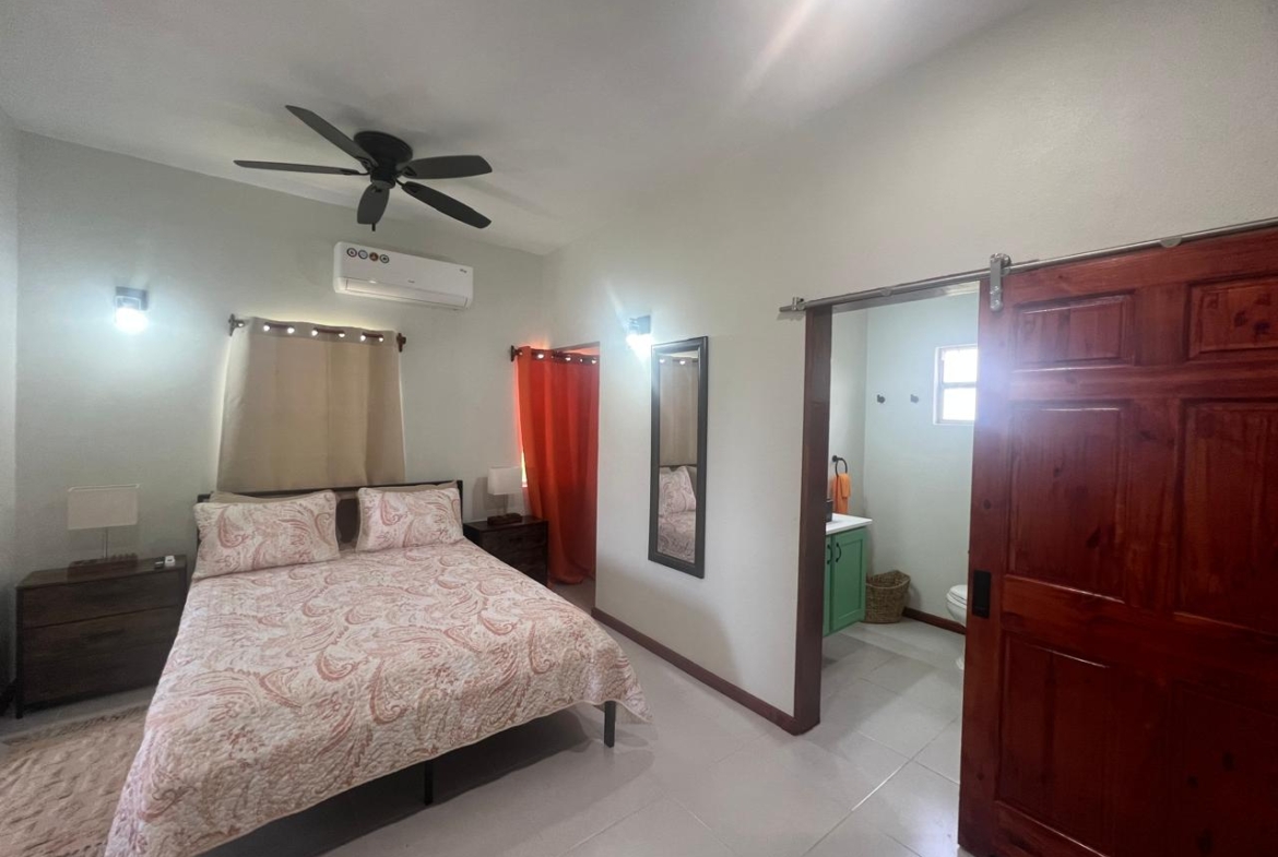 Neema's Suites 1Br house for Rent, Antigua - Bedroom Full View