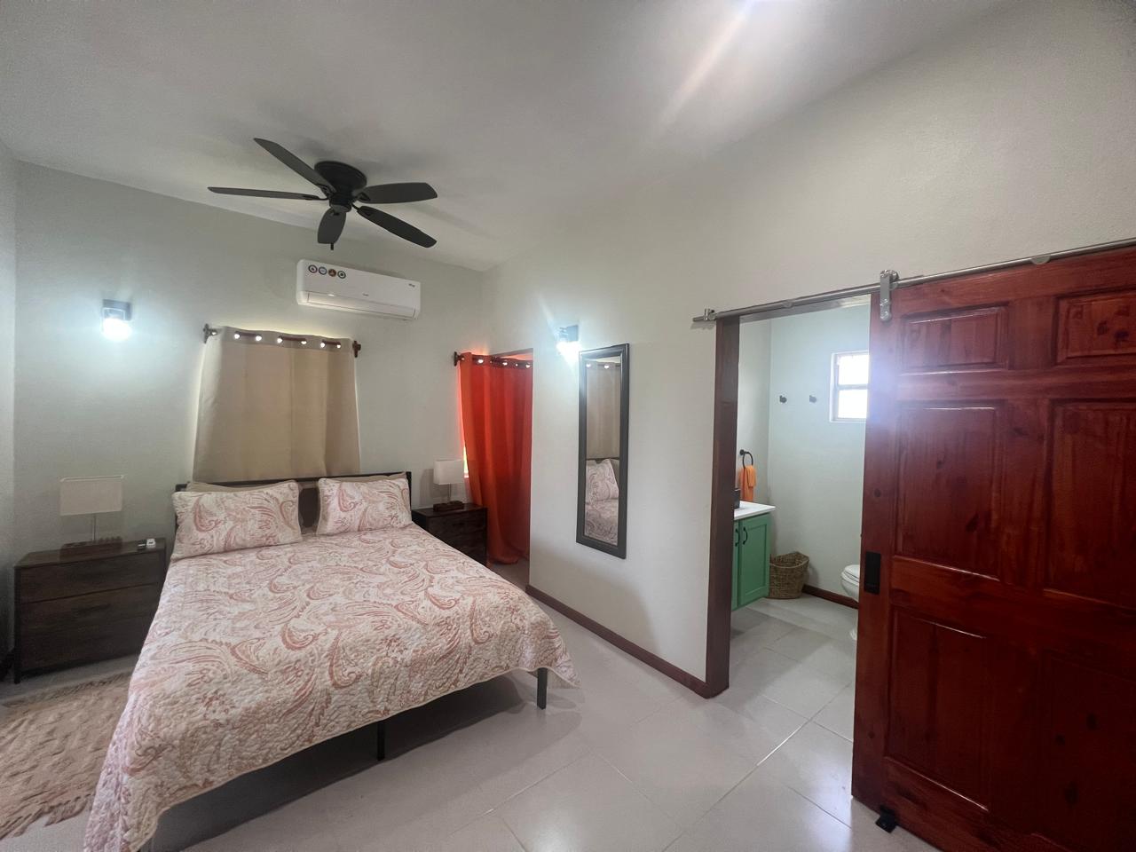 Neema's Suites 1Br house for Rent, Antigua - Bedroom Full View