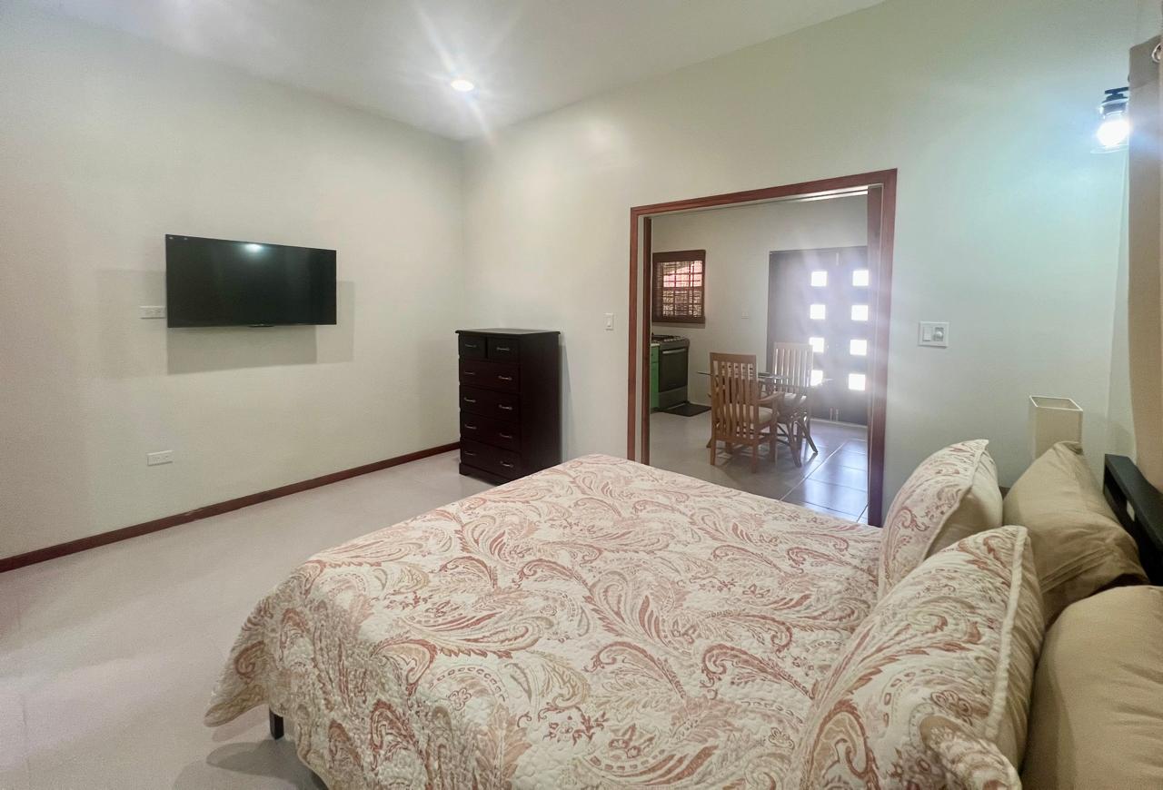 Neema's Suites 1Br house for Rent, Antigua - Bedroom Side View