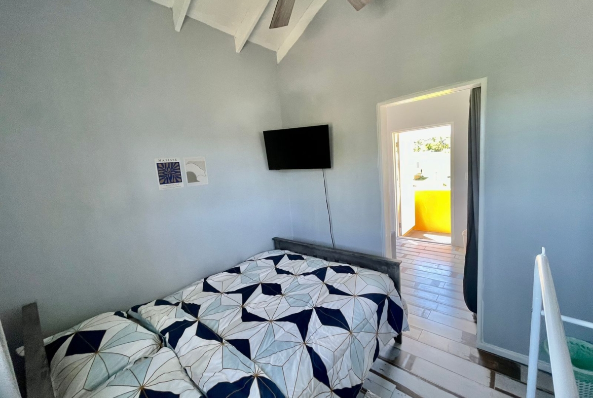 Affordable home for rent in Antigua - Bedroom 1 Side View