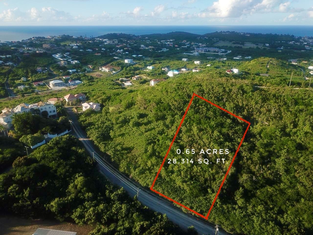 Land for sale in Antigua near Friar’s Hill Road