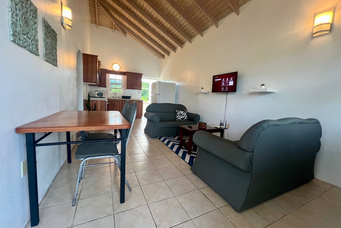 2BR home for rent in Antigua Living Room