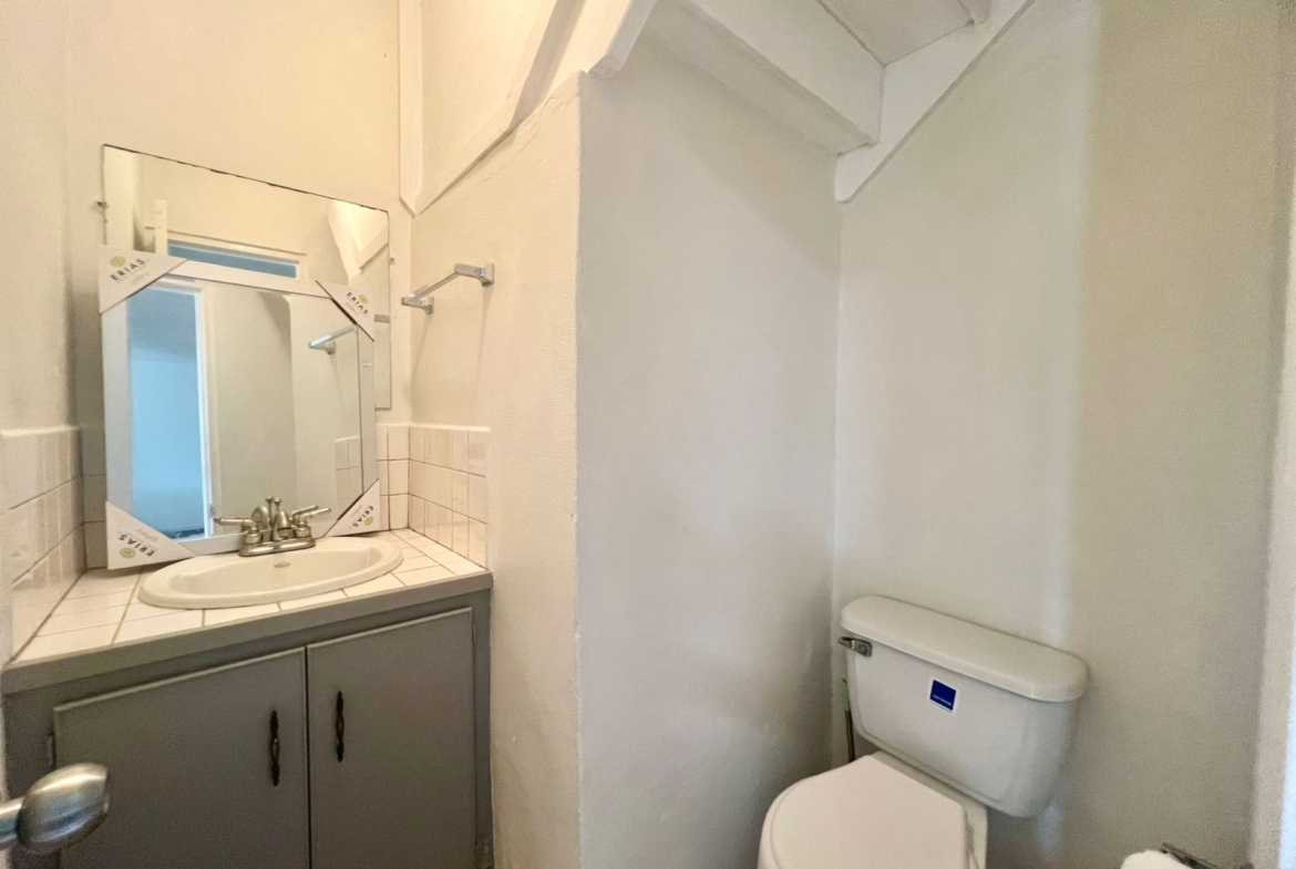 Semi-Furnished Apartment for Rent in Antigua with Modern Bathroom