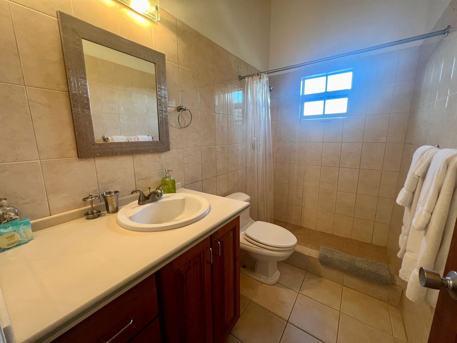 2BR home for rent in Antigua Bathroom