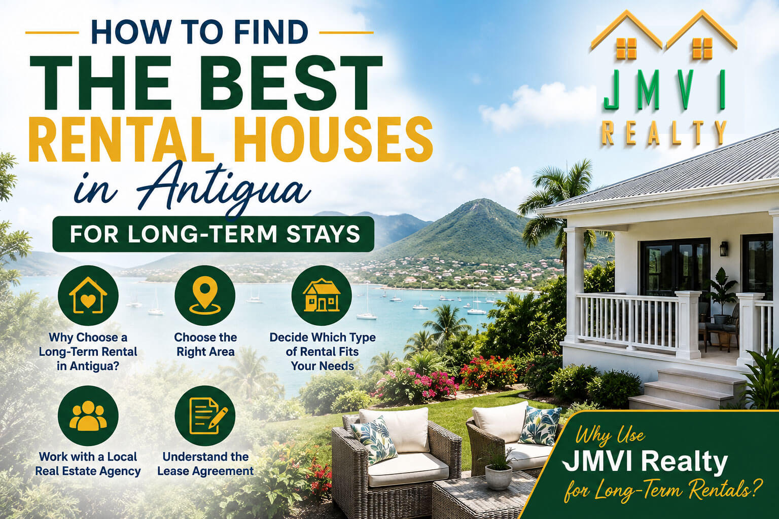 Best Rental Houses in Antigua for Long Term Stays