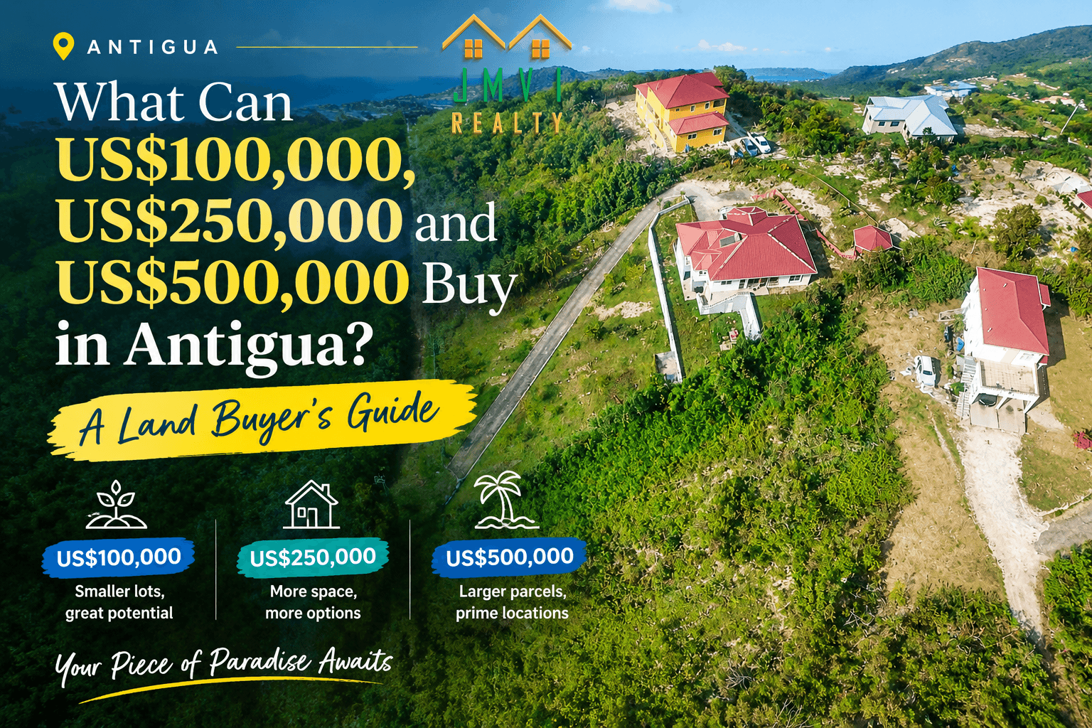 Land for Sale in Antigua - Land Comparison