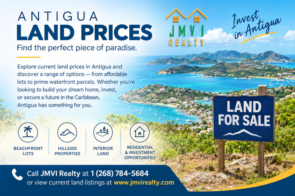Antigua Land Prices